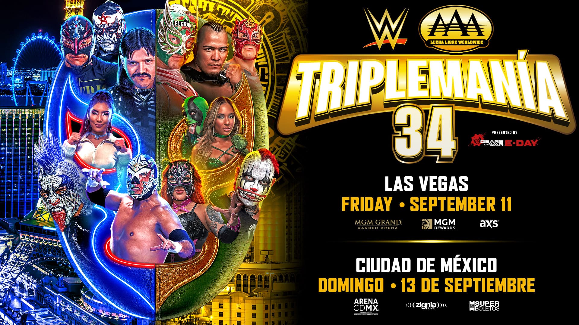 Triplemania 34 Night 1
